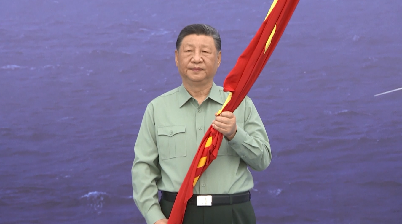 Xi Jinping Hadiri Peresmian Kapal Induk Fujian Milik Tiongkok