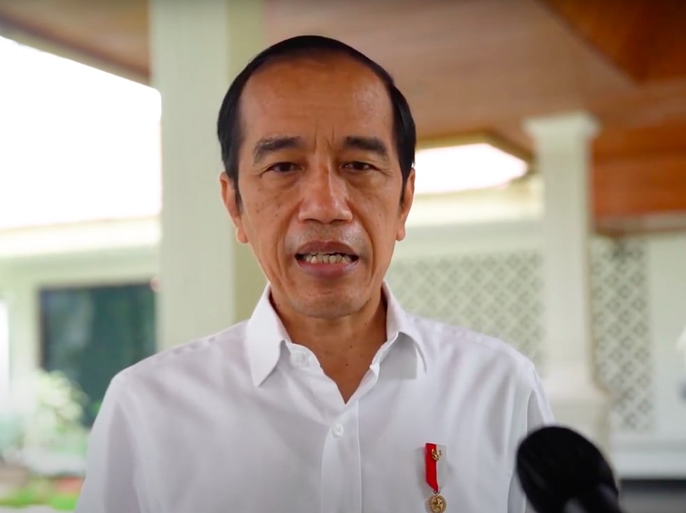 Presiden RI Joko Widodo (Jokowi) menuju Kabupaten Cianjur
