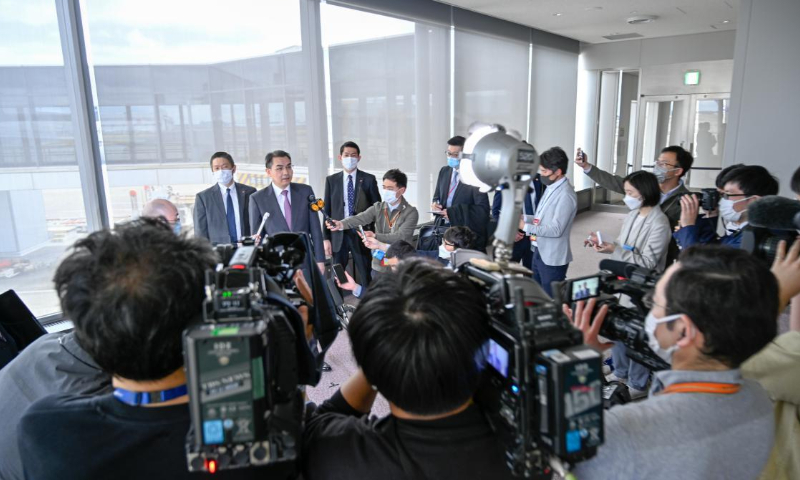 Wu meminta kedua belah pihak untuk mematuhi prinsip-prinsip yang ditetapkan dalam empat dokumen politik antara Tiongkok dan Jepang